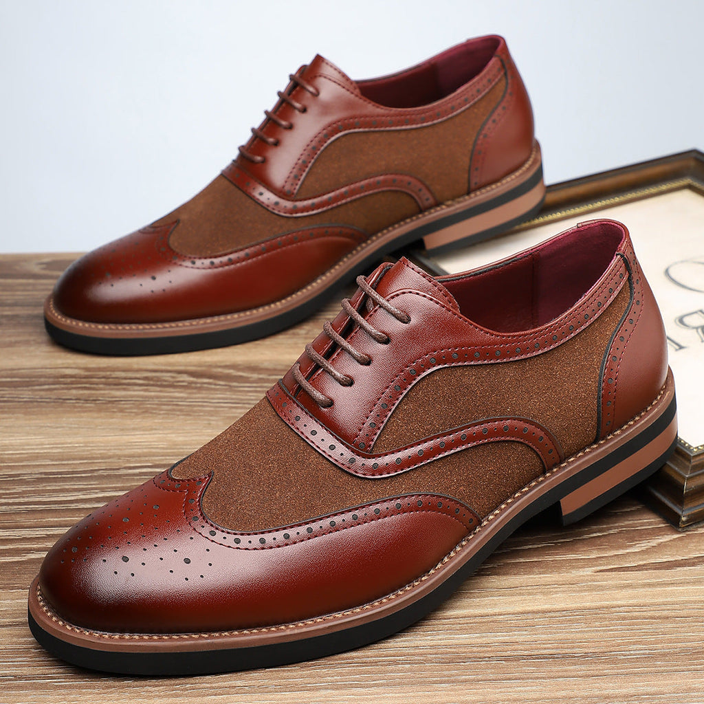 Monroe | Brogue Oxford Dress Shoes