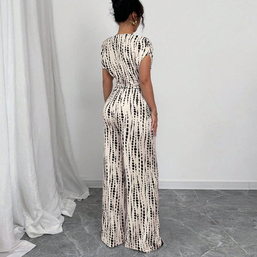 AMARISE™ | WIDE-LEG STRAP JUMPSUIT
