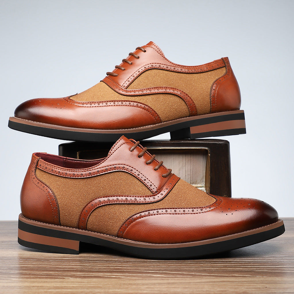 Monroe | Brogue Oxford Dress Shoes