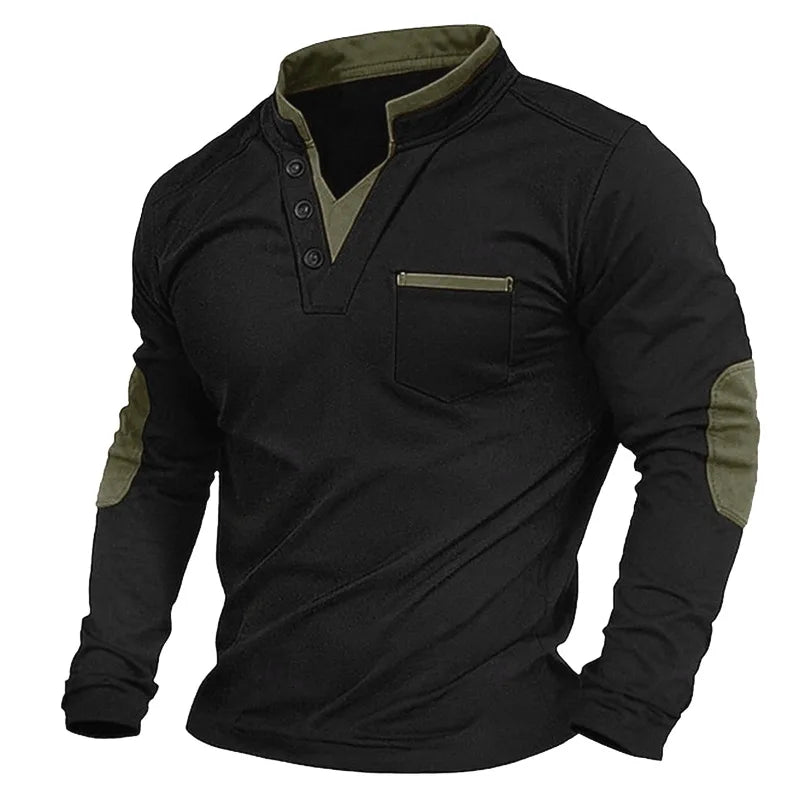 Mauro | Men's V-Neck Sweatshirt
