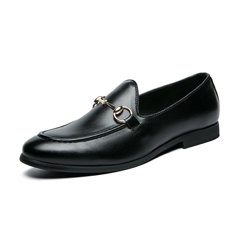 Underwood | Bit Buckle Leather Loafers