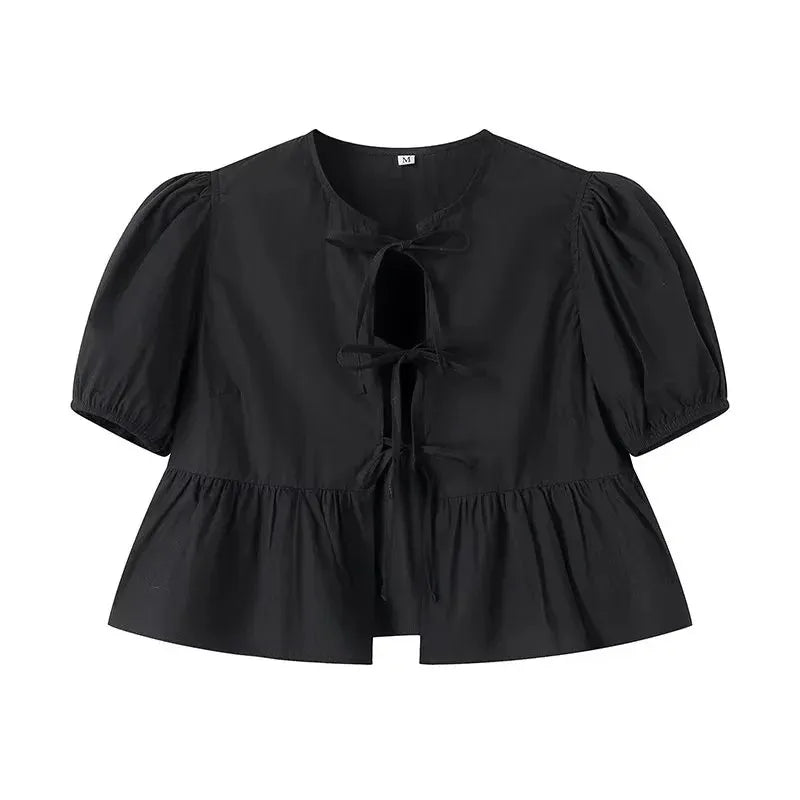 Lisse Refined Round-Neck Top