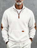 Landon | Color Block Quarter-Zip Sweater