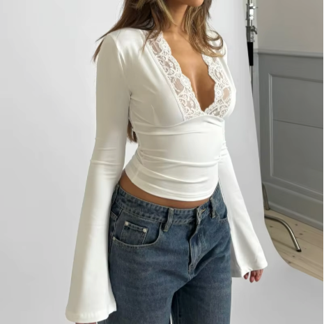 Celina Refined Lace Top