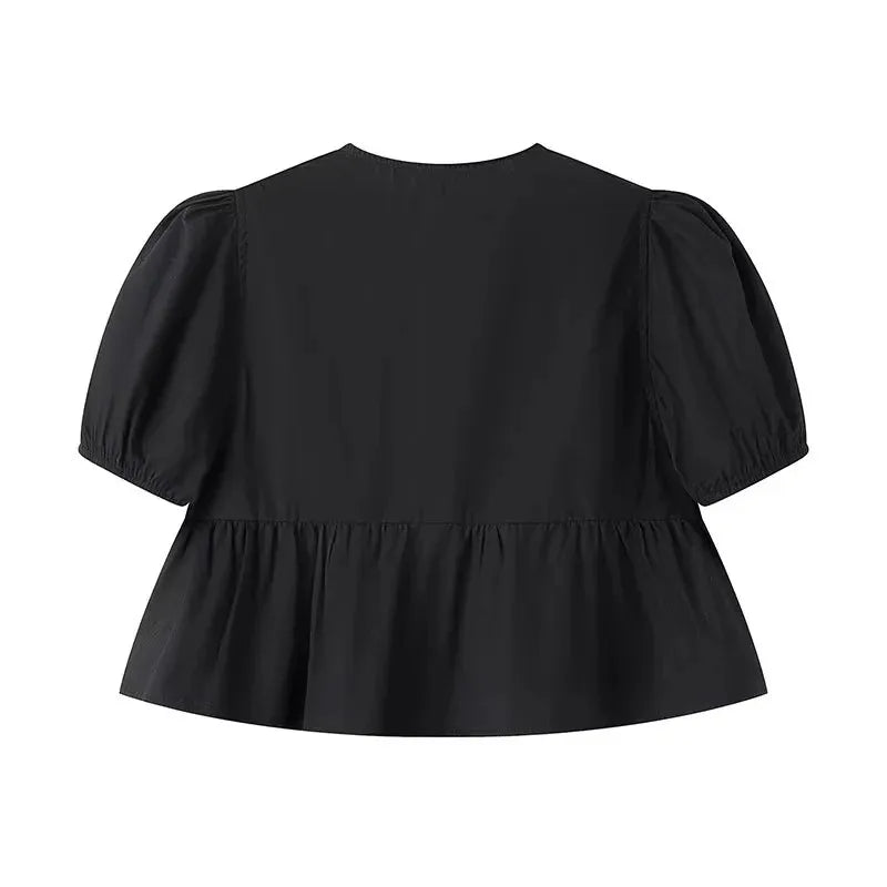 Lisse Refined Round-Neck Top