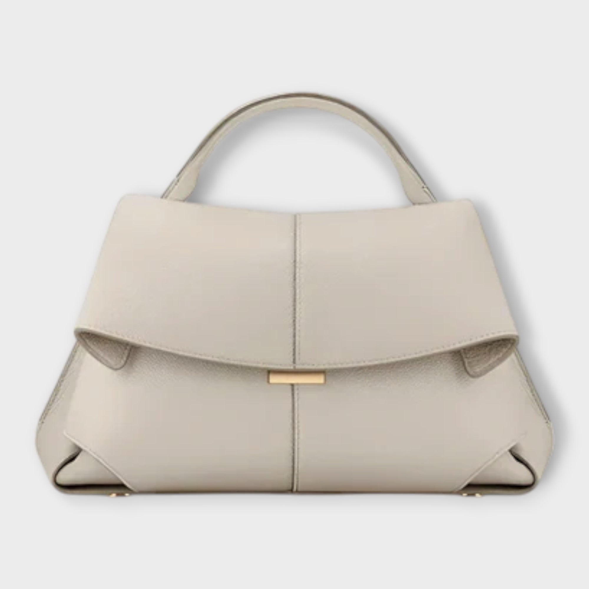 Elena | Women's Structured Handbag with Elegant Accents and Refined Flap Details