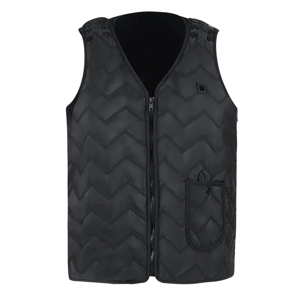 Unisex Heated Gilet with Adjustable USB Heating and Lightweight Insulation 1