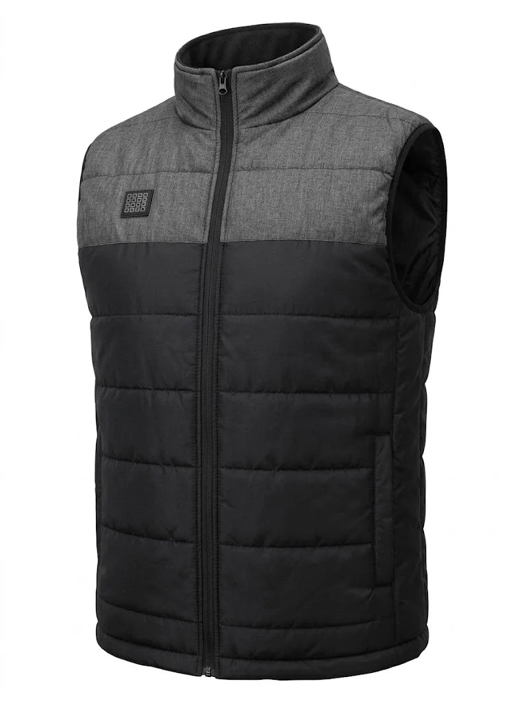 Unisex Heated Vest with Dual Heat Control and High Collar 0