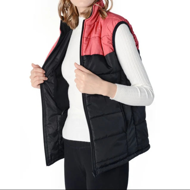 Unisex Heated Vest with Dual Heat Control and High Collar 1