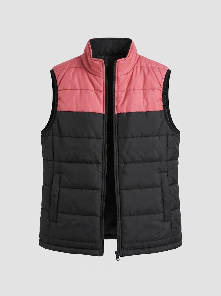 Unisex Heated Vest with Dual Heat Control and High Collar 3