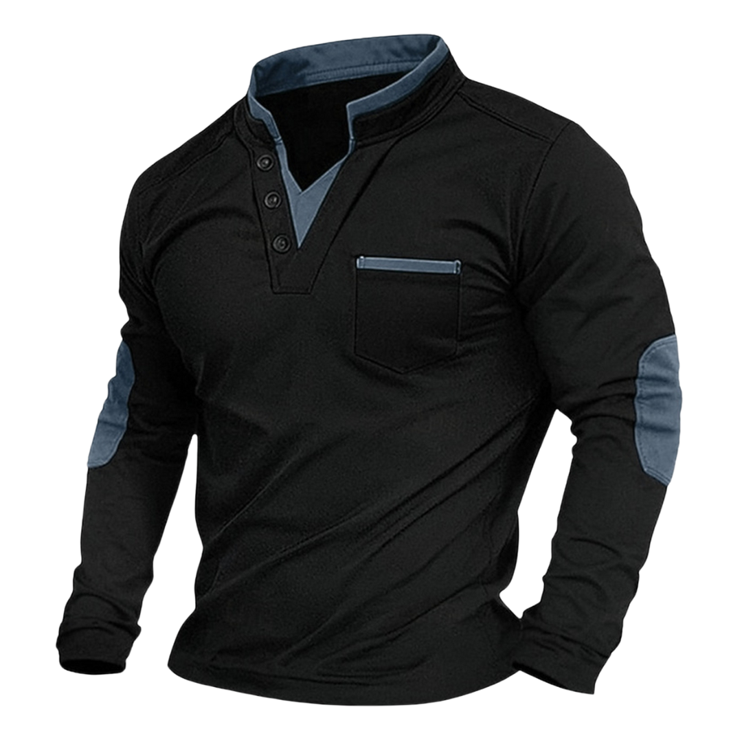 Mauro | Men's V-Neck Sweatshirt