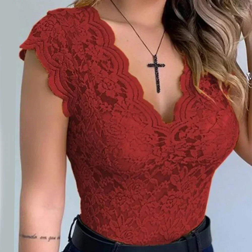 Luna Timeless V-Neck Top