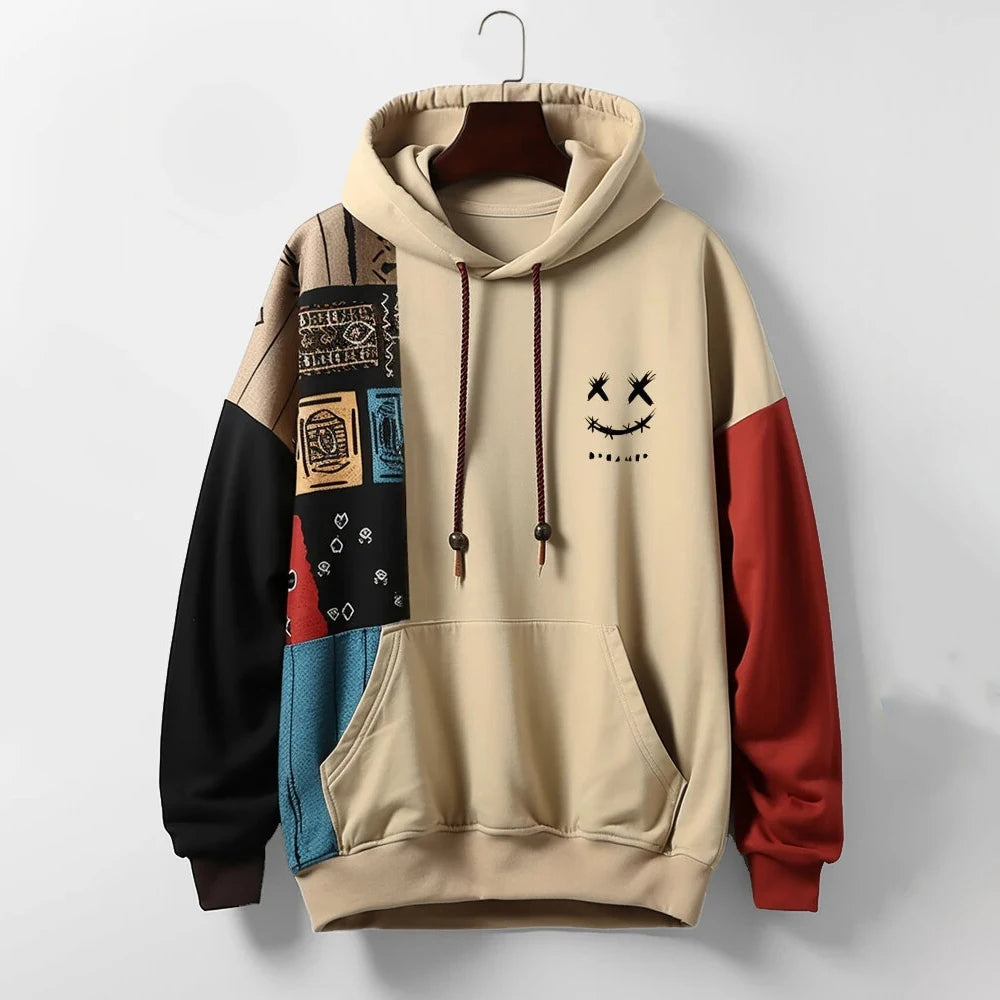 Navo™ | Modern Patchwork Hoodie