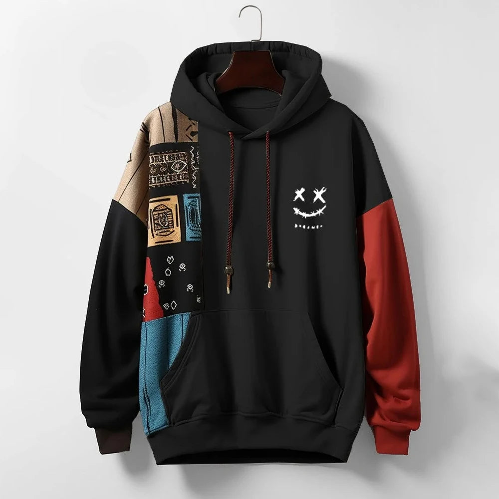 Navo™ | Modern Patchwork Hoodie