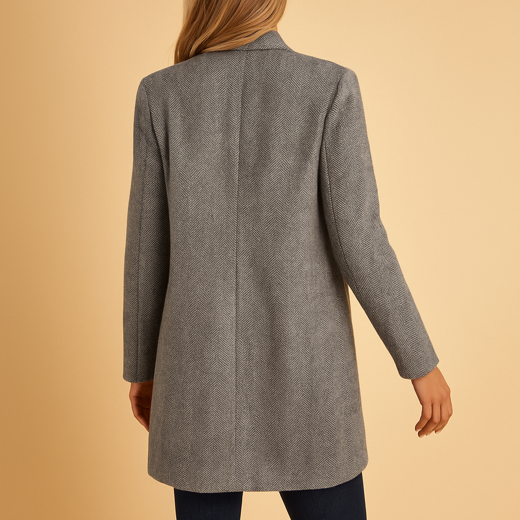 Printed Jacket with Long Sleeves