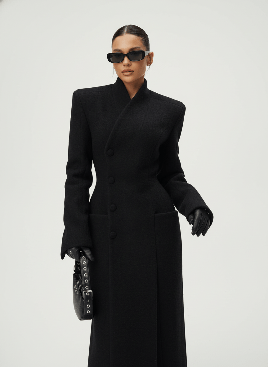 Sona™ | Elegant Tailored Maxi Coat