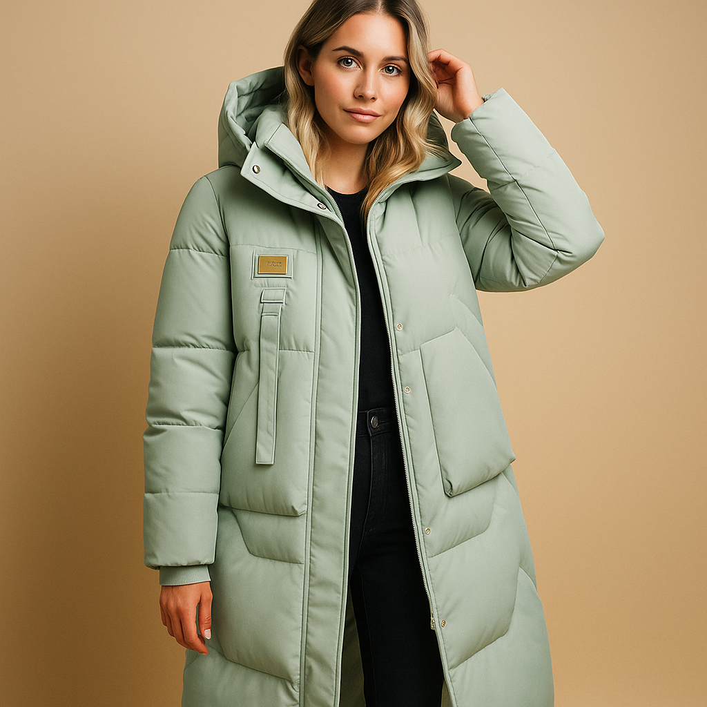 Tailored Winter Coat with Side Pockets