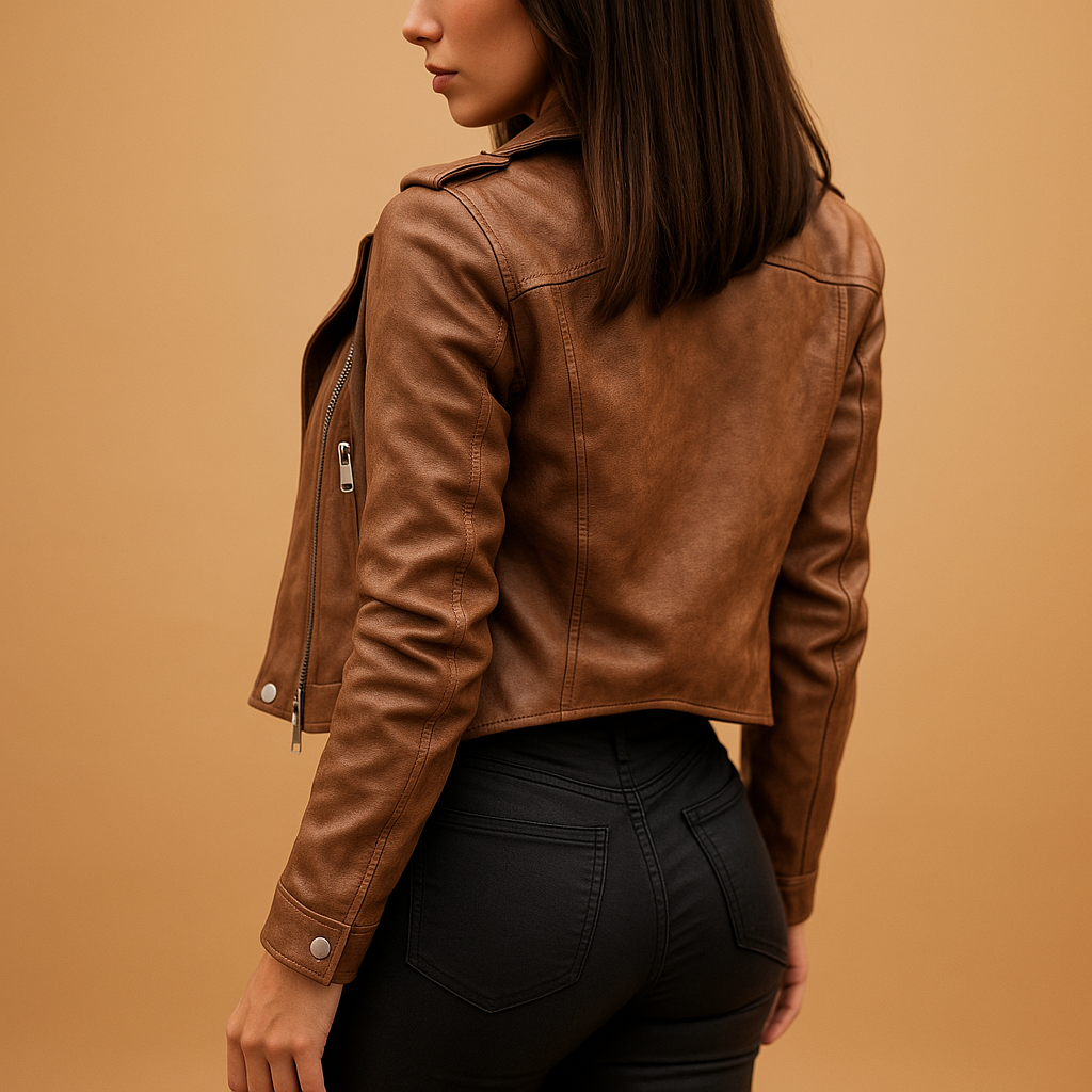 Lightweight Tailored Jacket with Stand Collar