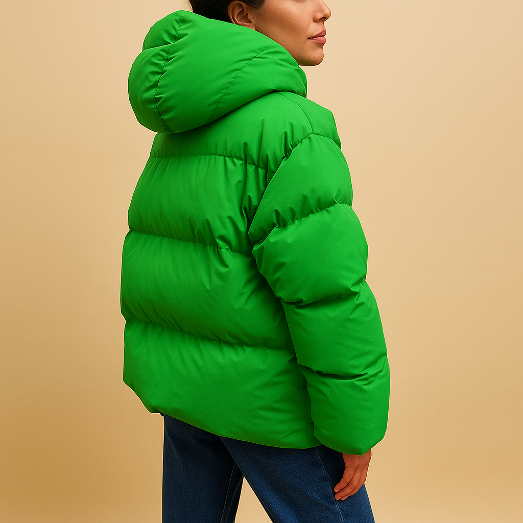 Lightweight Quilted Jacket with Hood