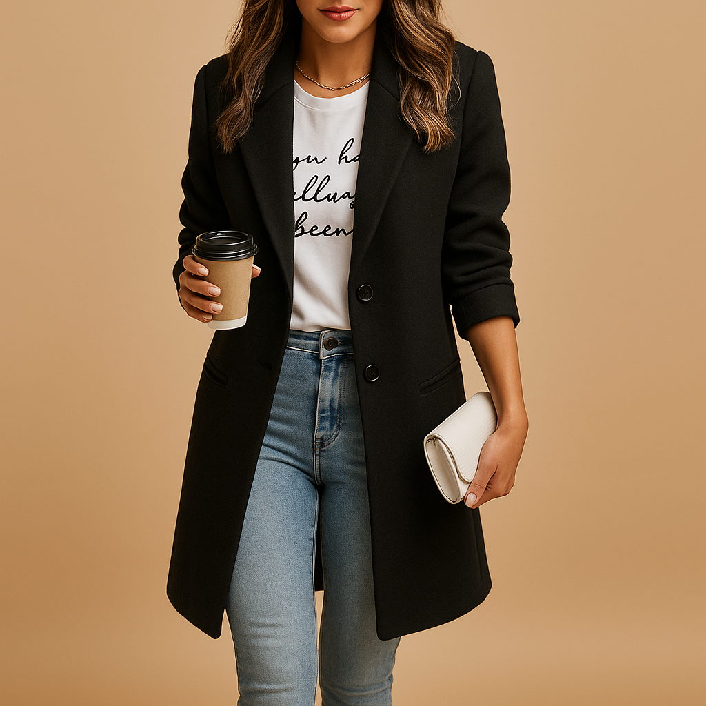 Mid-Length Tailored Coat