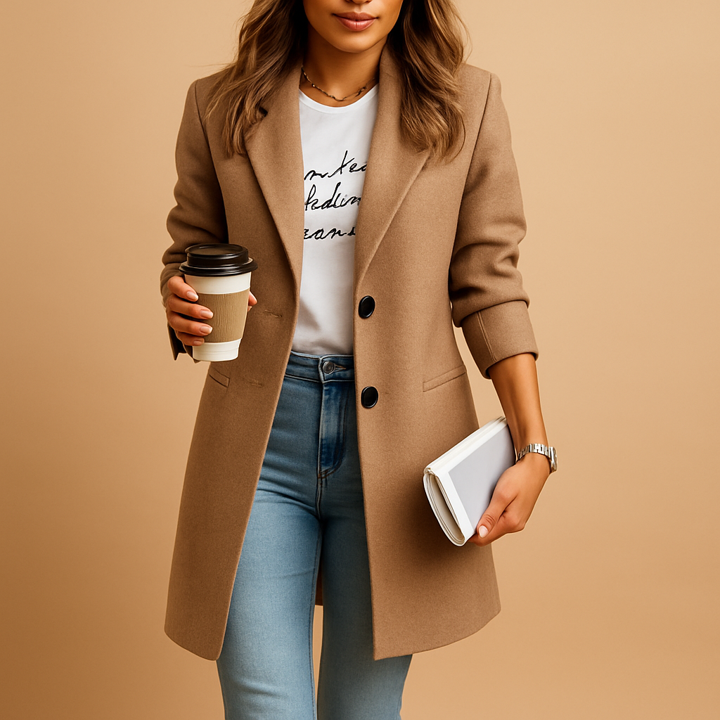 Mid-Length Tailored Coat