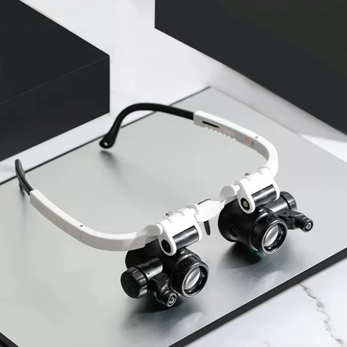 HD Reading Glasses with LED Lighting – OptiView