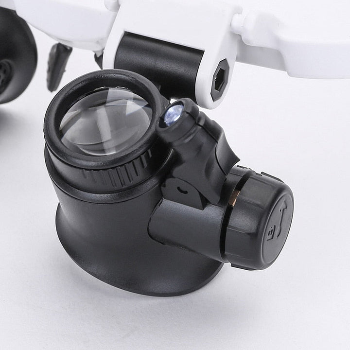 HD Reading Glasses with LED Lighting – OptiView