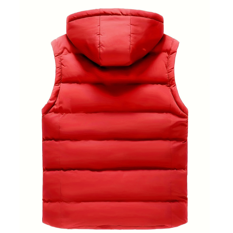 Men's Hooded Vest | Lightweight & Warm