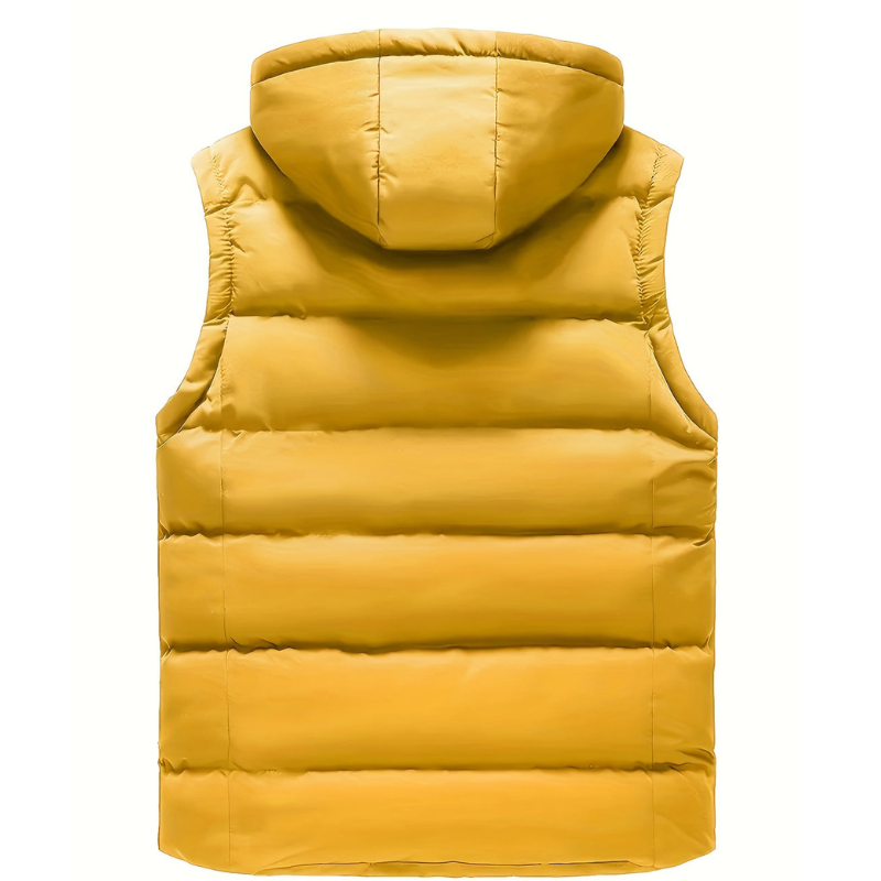 Men's Hooded Vest | Lightweight & Warm