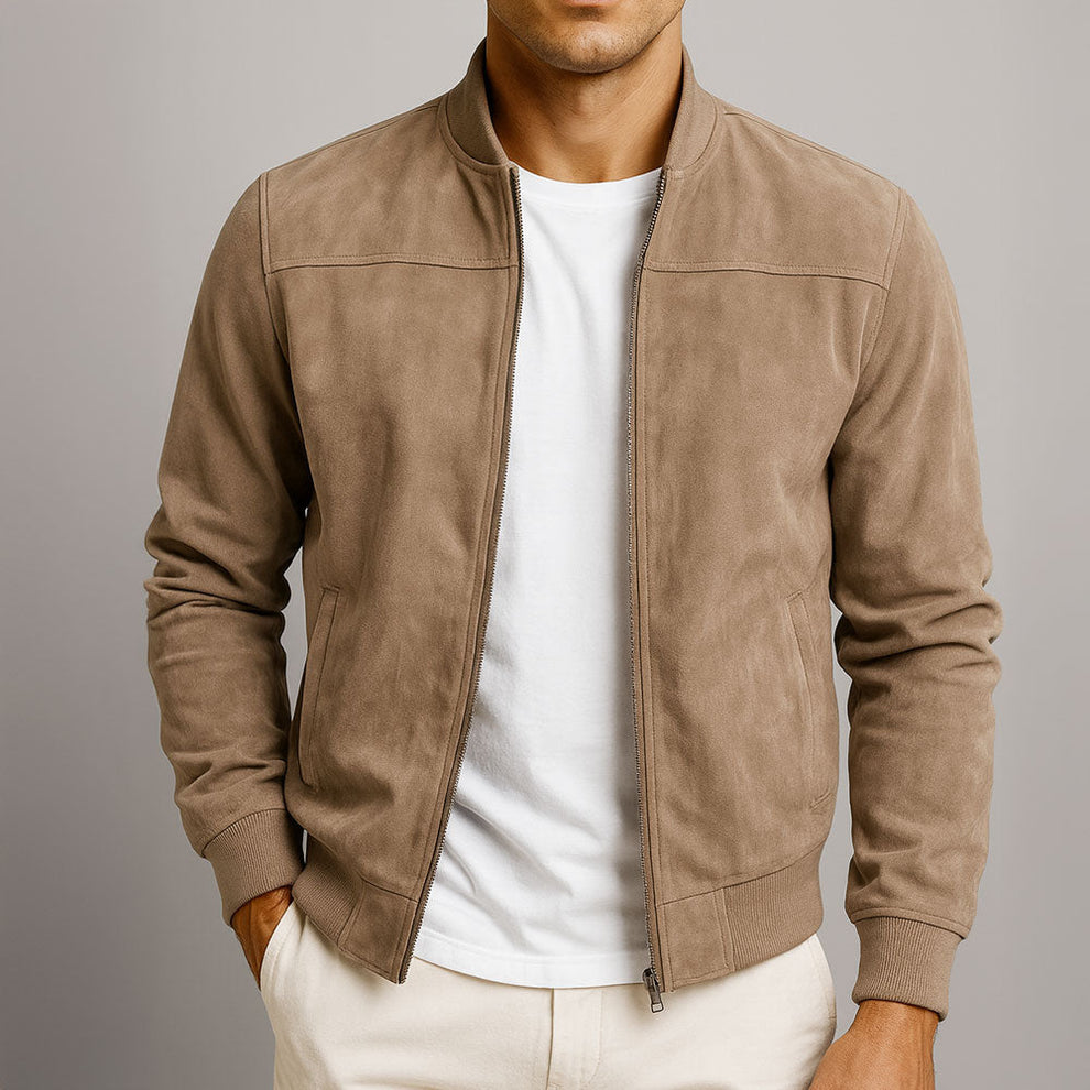 Men's Classic Bomber Jacket | Casual Streetwear