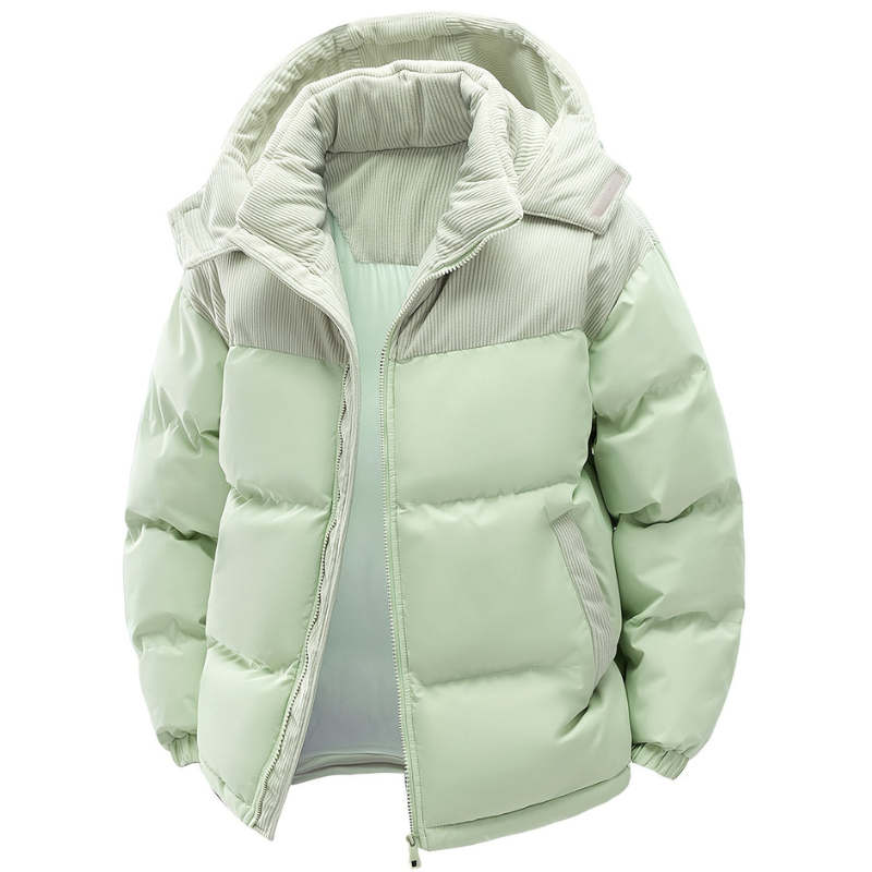Men's Hooded Padded Winter Jacket | Warm & Windproof