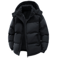 Men's Hooded Padded Winter Jacket | Warm & Windproof