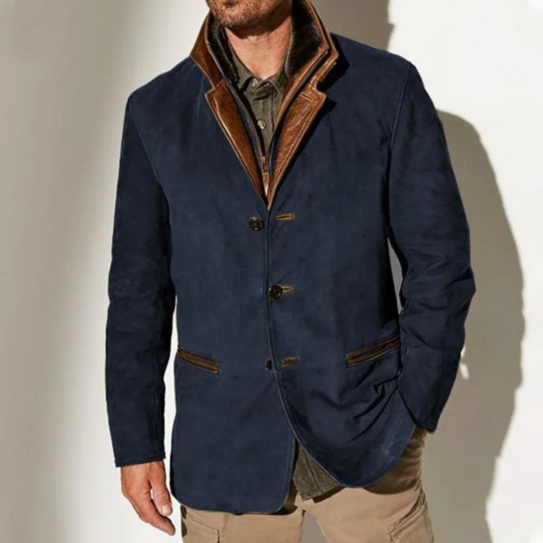 Men's Vintage Leather Jacket | Classic Style