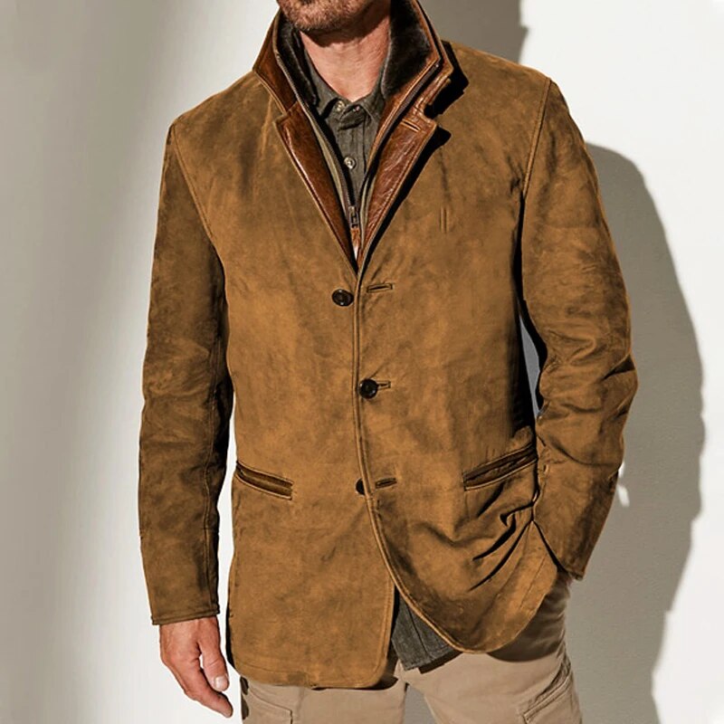 Men's Vintage Leather Jacket | Classic Style