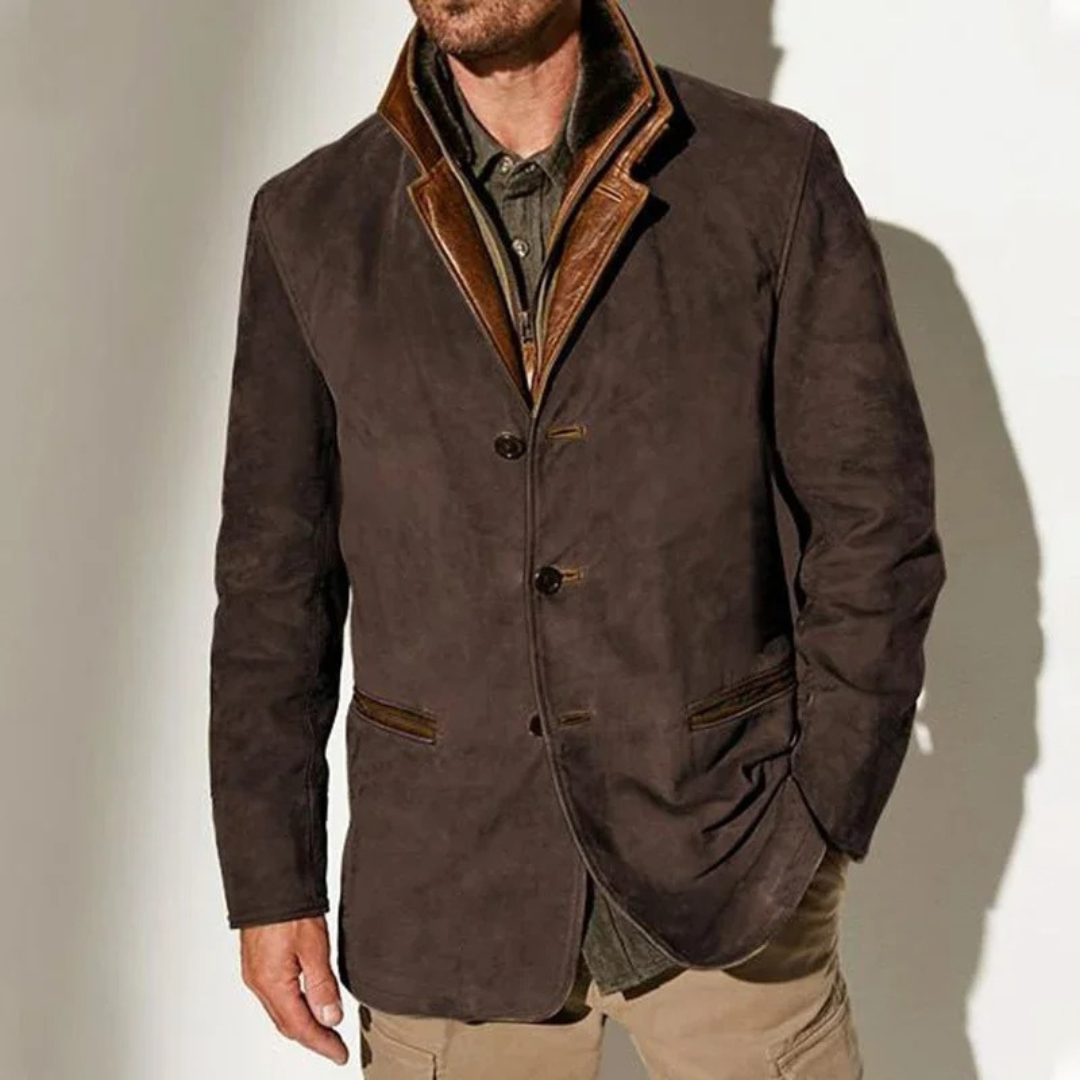 Men's Vintage Leather Jacket | Classic Style