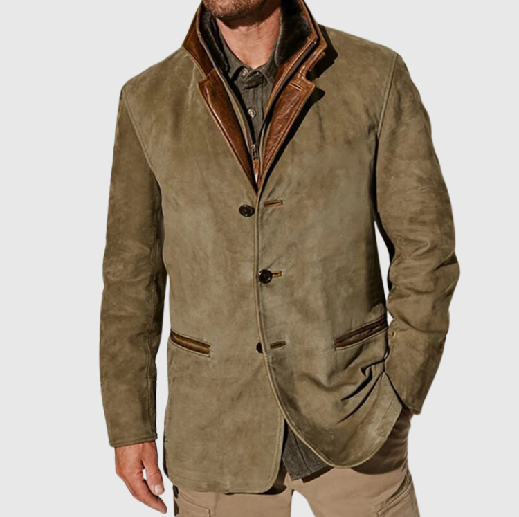Men's Vintage Leather Jacket | Classic Style