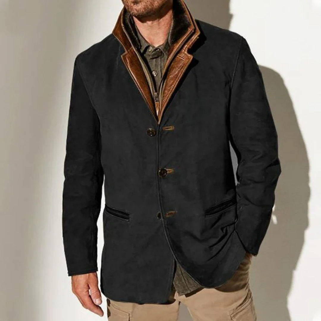 Men's Vintage Leather Jacket | Classic Style