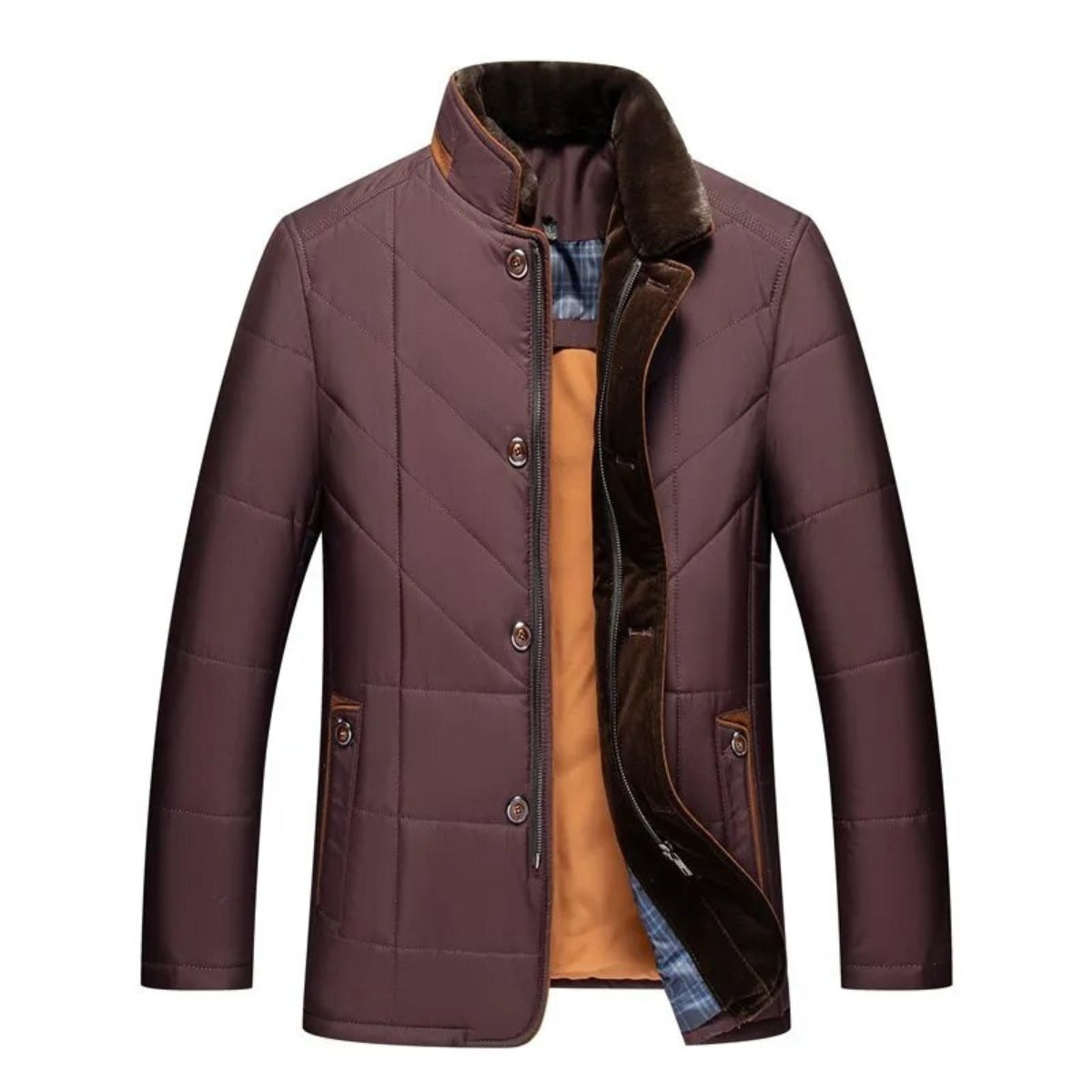 Men's Padded Winter Jacket | Warm & Stylish