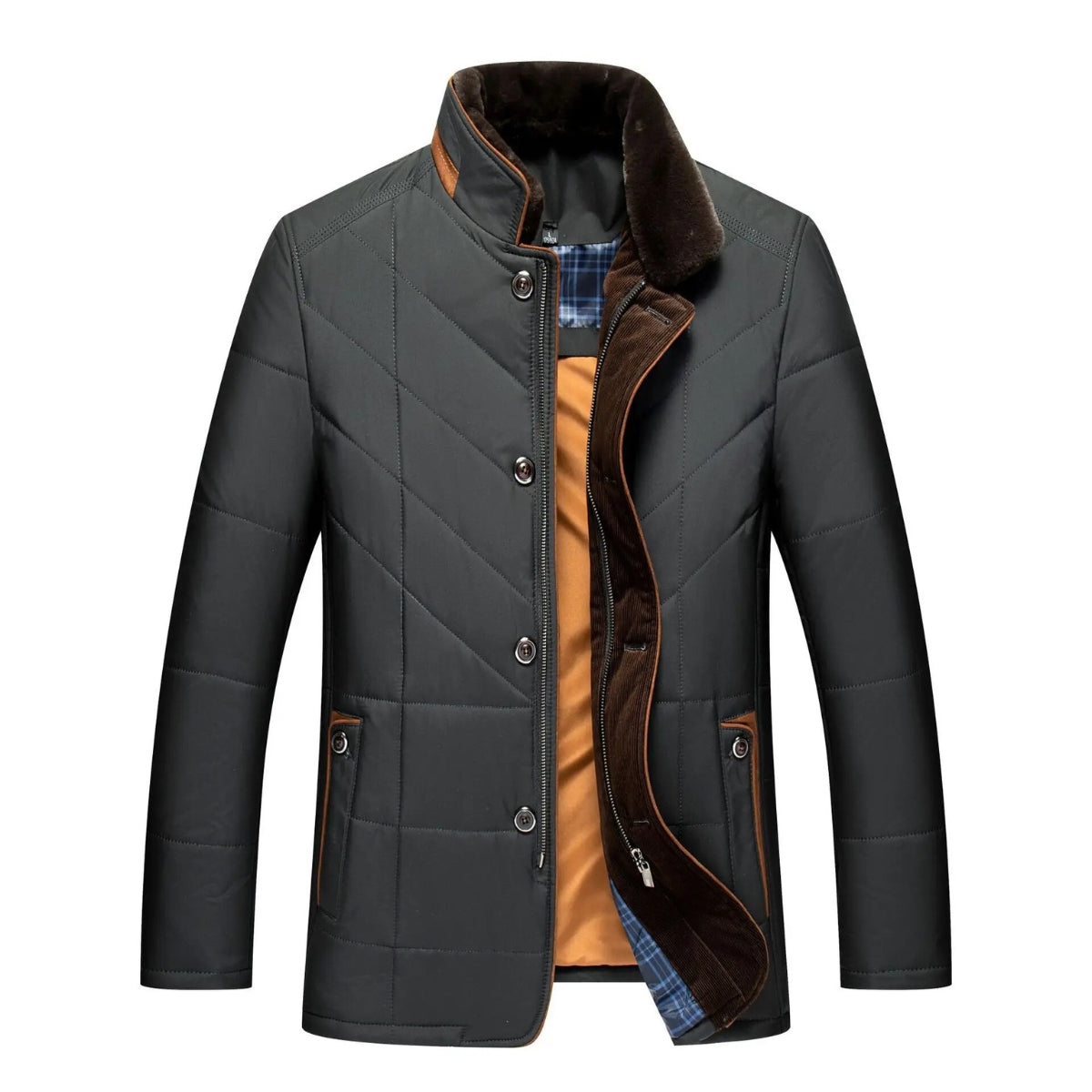 Men's Padded Winter Jacket | Warm & Stylish