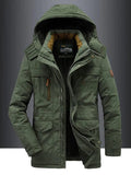 Men's Army-Style Winter Jacket | Warm & Rugged