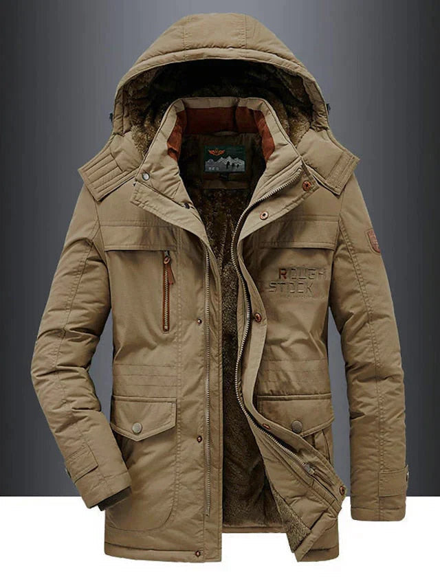 Men's Army-Style Winter Jacket | Warm & Rugged