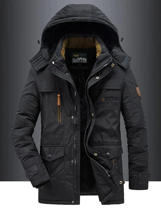 Men's Army-Style Winter Jacket | Warm & Rugged