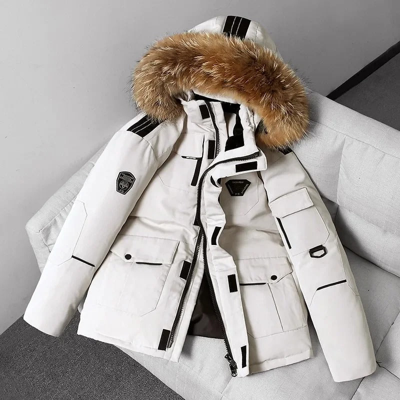 Men's Hooded Winter Jacket | Warm & Stylish