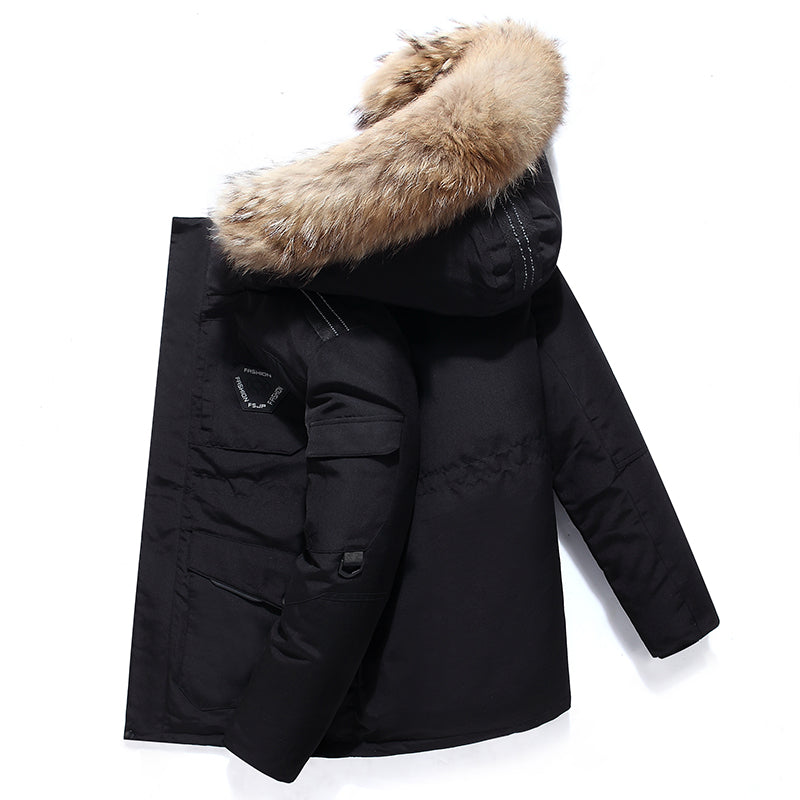 Men's Hooded Winter Jacket | Warm & Stylish