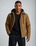Men's Padded-Lined Winter Jacket | Classic Cut