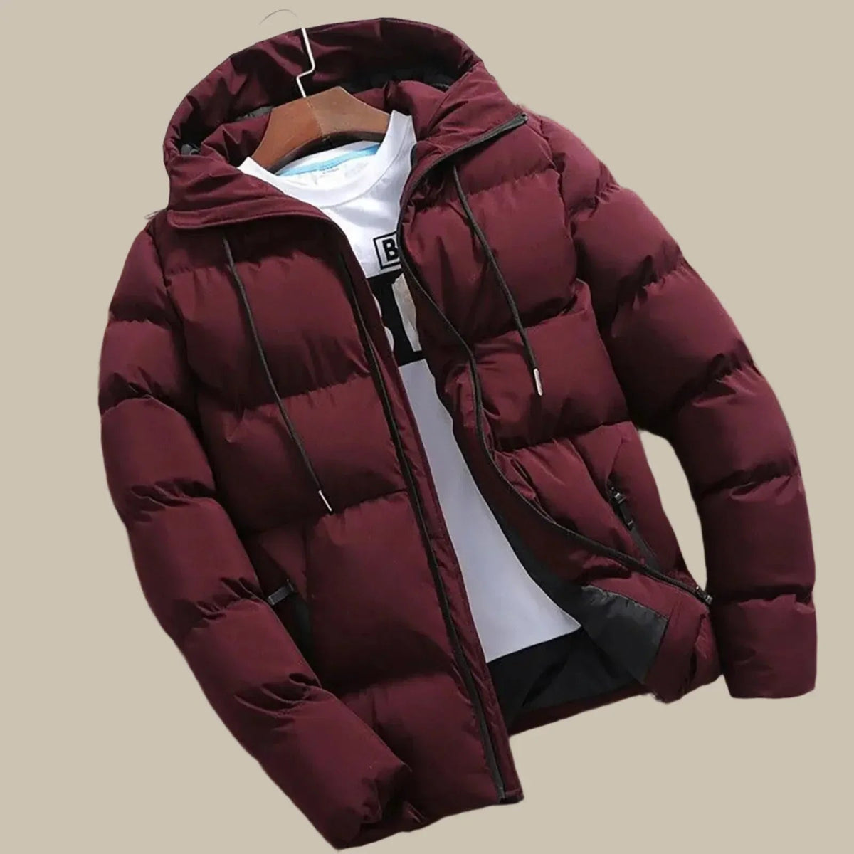 Men's Waterproof Winter Parka | Padded Design