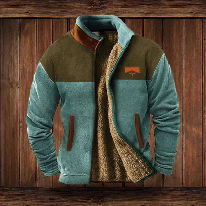 Men's Vintage Winter Jacket | Warm & Durable Outdoor