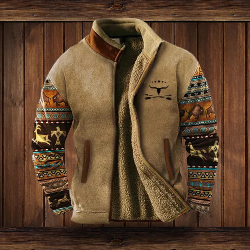 Men's Vintage Winter Jacket | Warm & Durable Outdoor