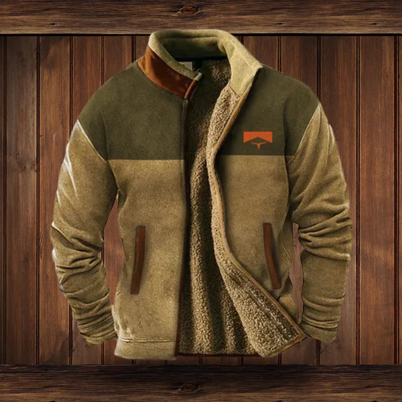 Men's Vintage Winter Jacket | Warm & Durable Outdoor