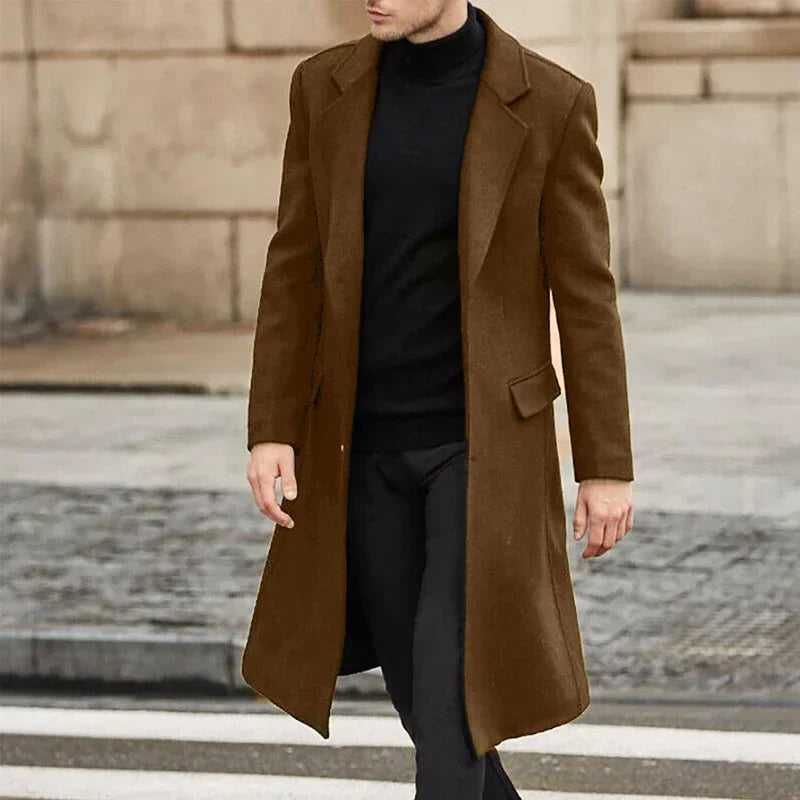 Men's Waterproof Winter Jacket | Warm & Elegant